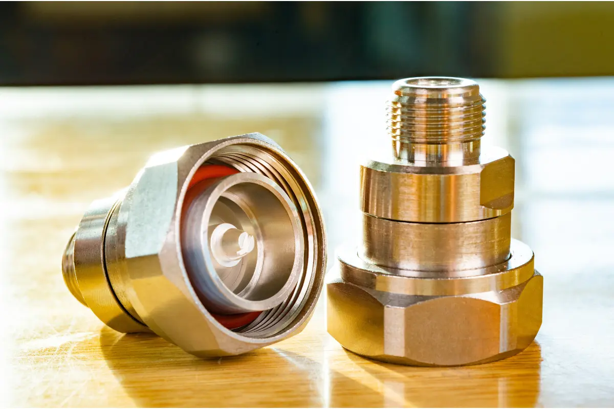 RF connectors, adapters and interconnection hardware