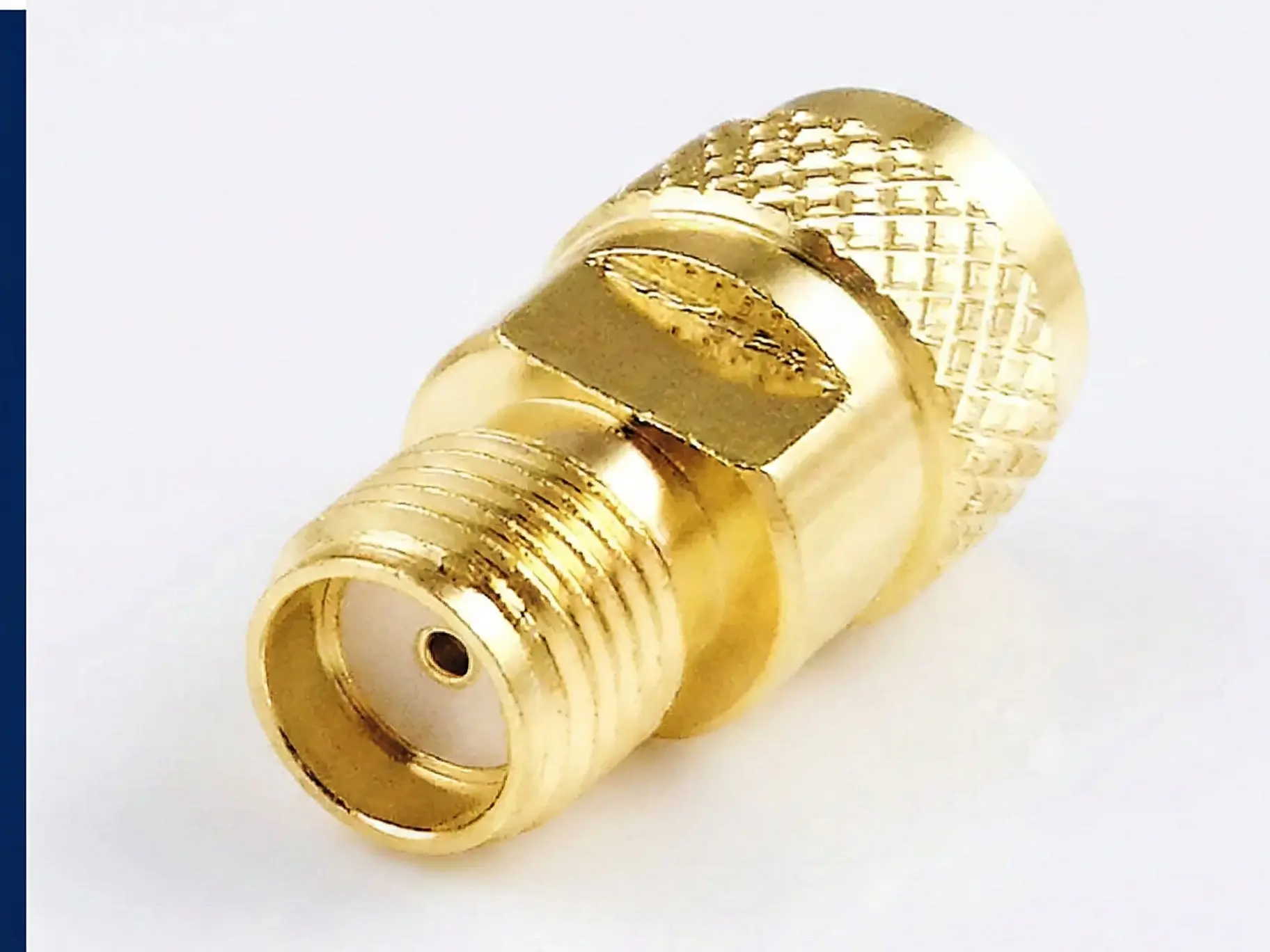 SMA Snap-On Adapter, SMA snap-on plug male to SMA jack female straight adaptor
